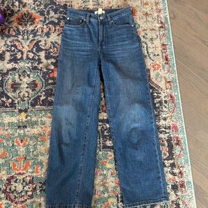 Madewell The Perfect Vintage Straight Jean Size 26 Medium Wash